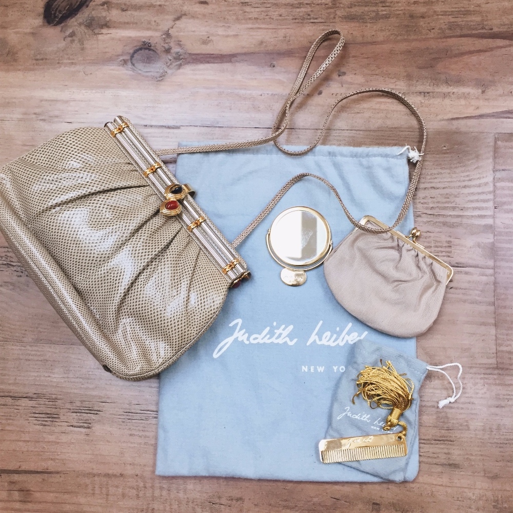 Authentic Judith Leiber clutch